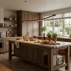 Twig Wood Linear Pendant Light