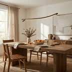 Twig Wood Linear Pendant Light