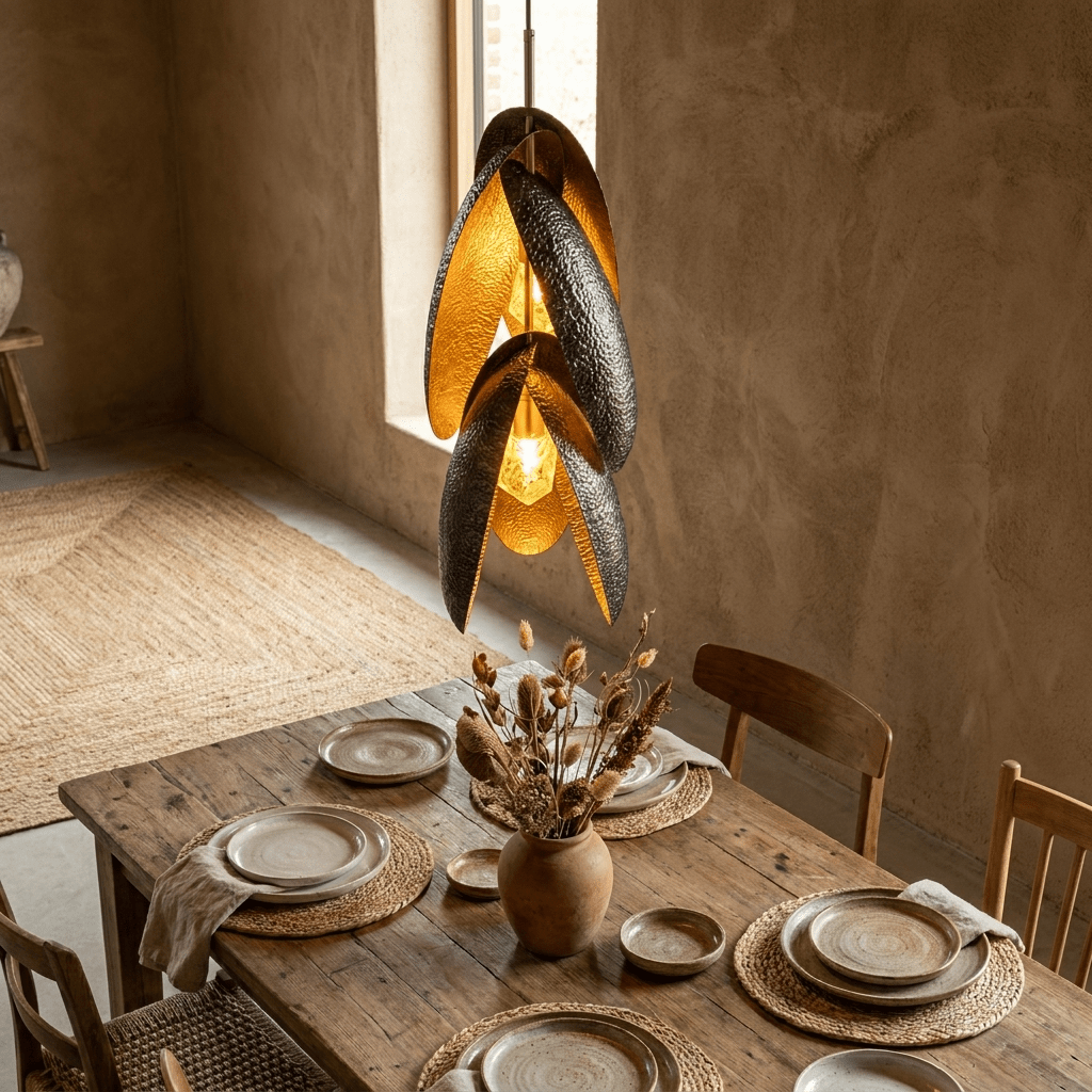 Hammered Pendant Lamp