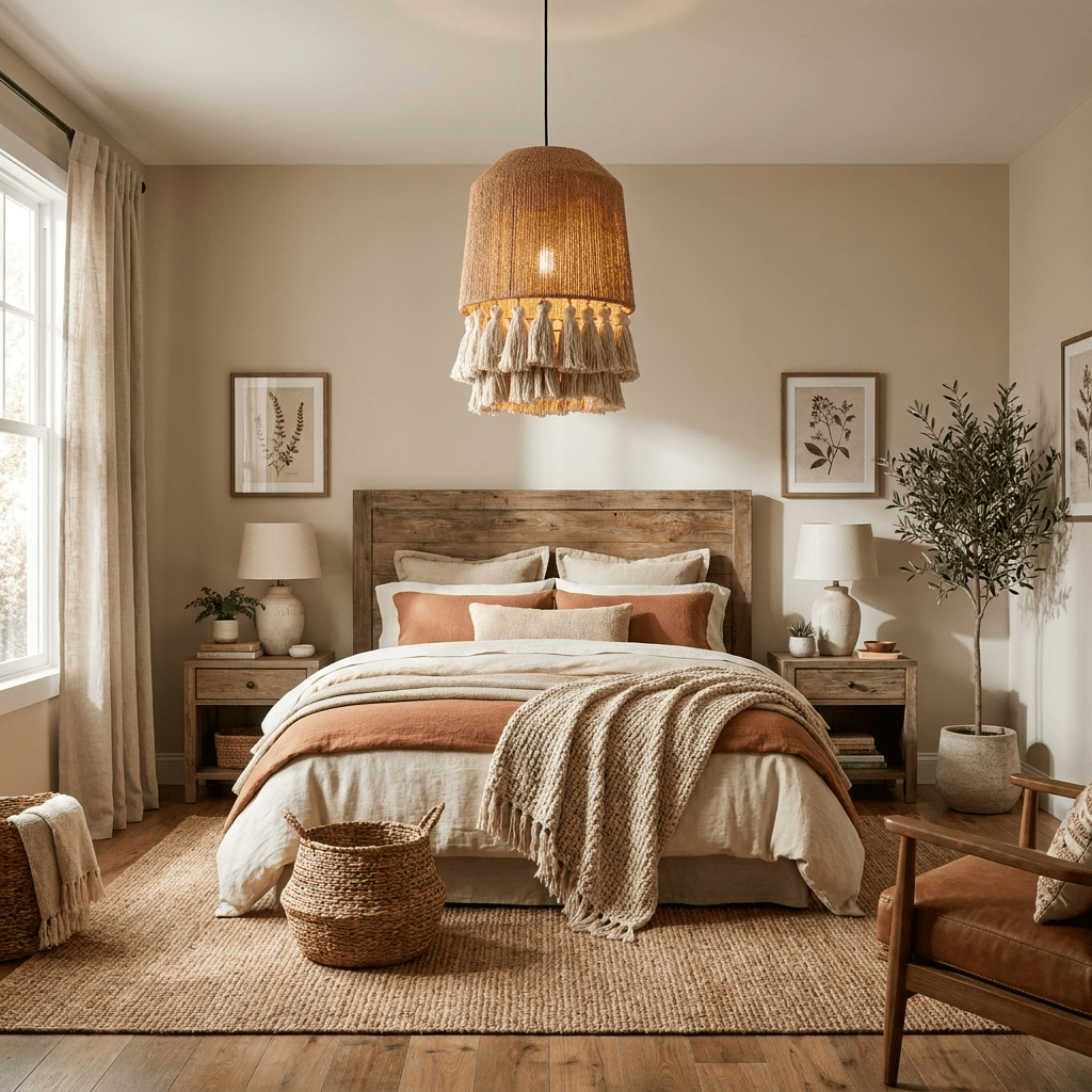 Fringe Jute Pendant Lamp