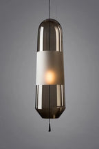 Glass Capsule Pendant Light