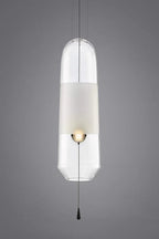 Glass Capsule Pendant Light