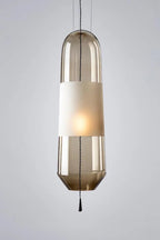 Glass Capsule Pendant Light