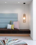 Glass Capsule Pendant Light