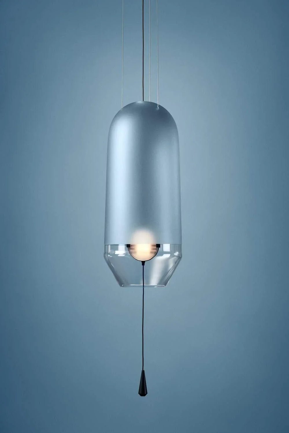 Glass Capsule Pendant Light