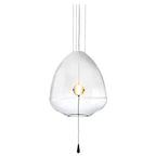 Glass Capsule Pendant Light