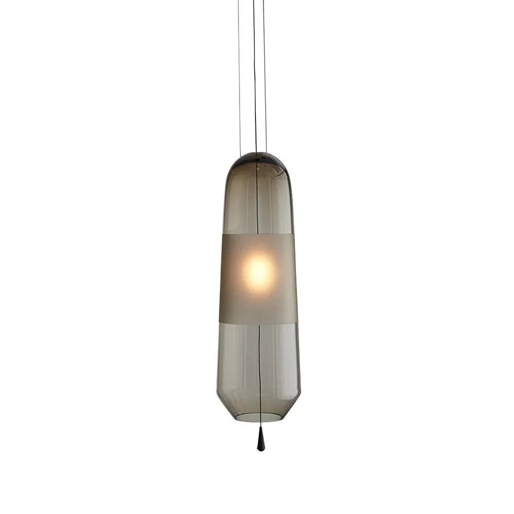 Glass Capsule Pendant Light