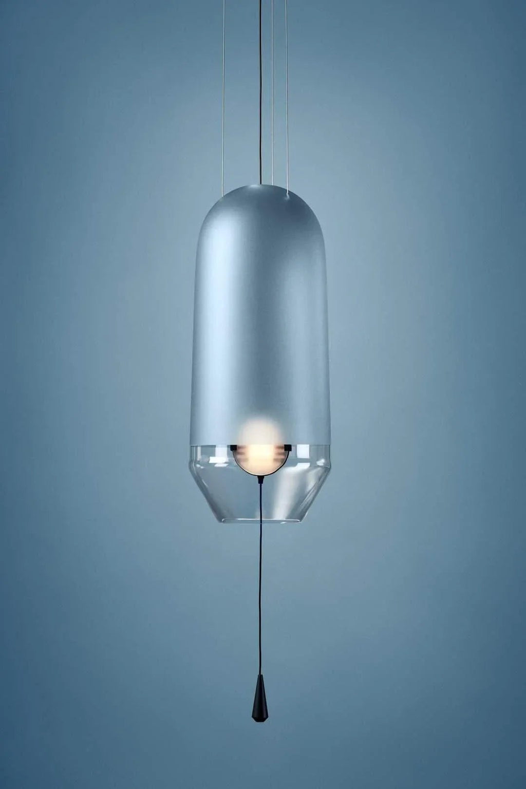 Glass Capsule Pendant Light