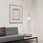 Glass Capsule Pendant Light