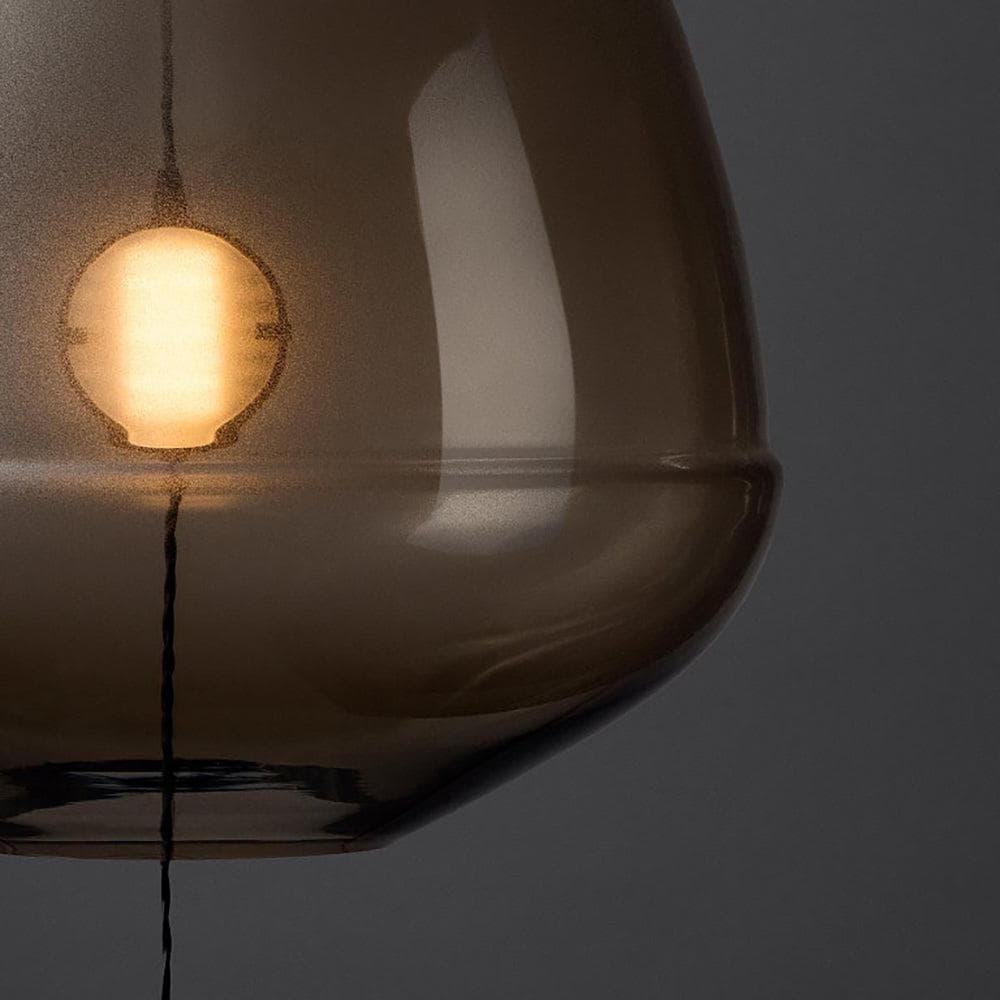 Glass Capsule Pendant Light