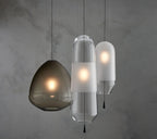 Glass Capsule Pendant Light