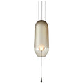 Glass Capsule Pendant Light