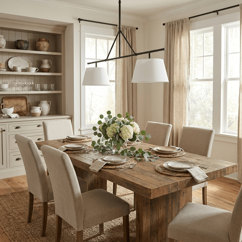 Two Light Linear Island Pendant Lamp