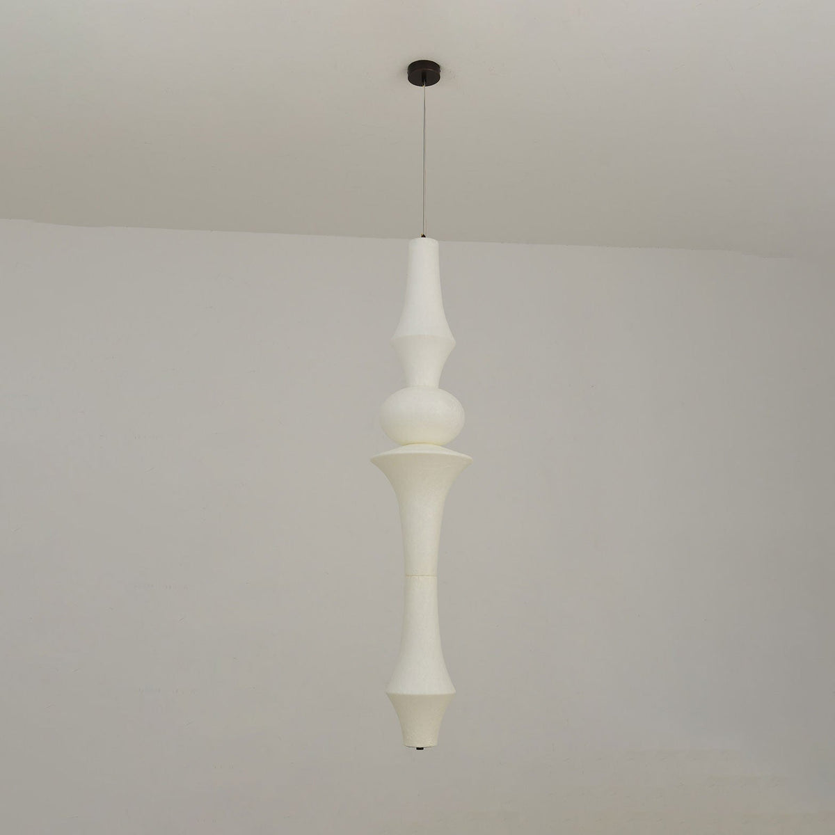Virelia Sculptural Mulberry Silk Pendant Light
