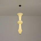 Virelia Sculptural Mulberry Silk Pendant Light