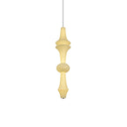 Virelia Sculptural Mulberry Silk Pendant Light