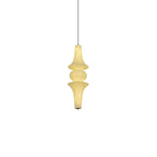 Virelia Sculptural Mulberry Silk Pendant Light