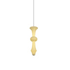Virelia Sculptural Mulberry Silk Pendant Light