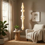 Virelia Sculptural Mulberry Silk Pendant Light