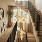 Virelia Sculptural Mulberry Silk Pendant Light