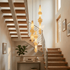 Virelia Sculptural Mulberry Silk Pendant Light