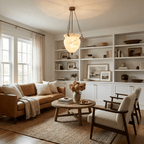 Alabaster Chain Urn Pendant Light