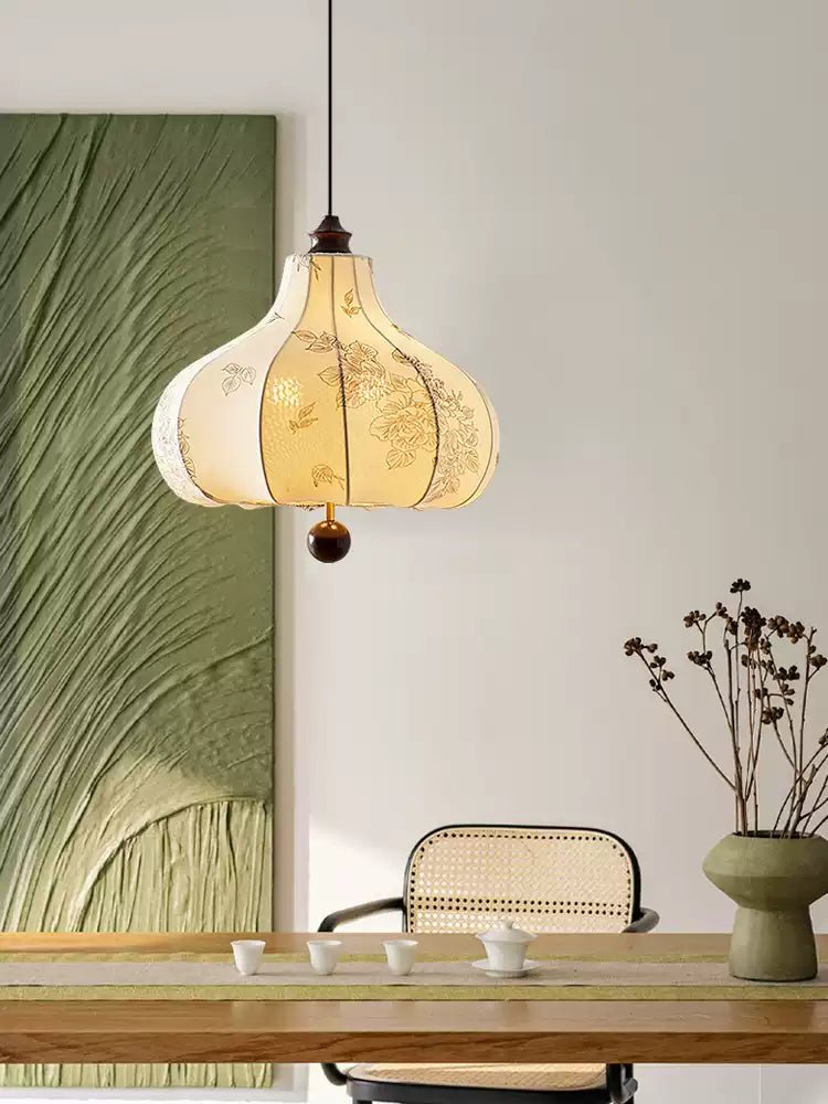 Floral Lantern Pendant Lamp