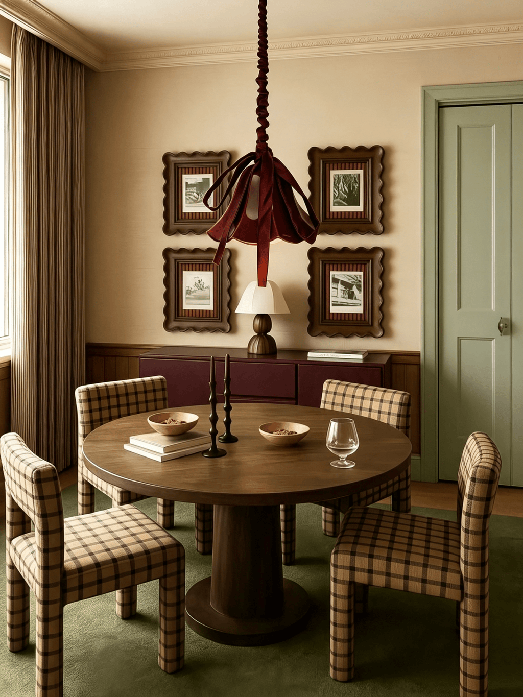 Ember Ribbon Pendant Lamp