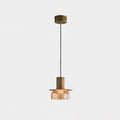Glacier Crackle Glass Pendant Lamp