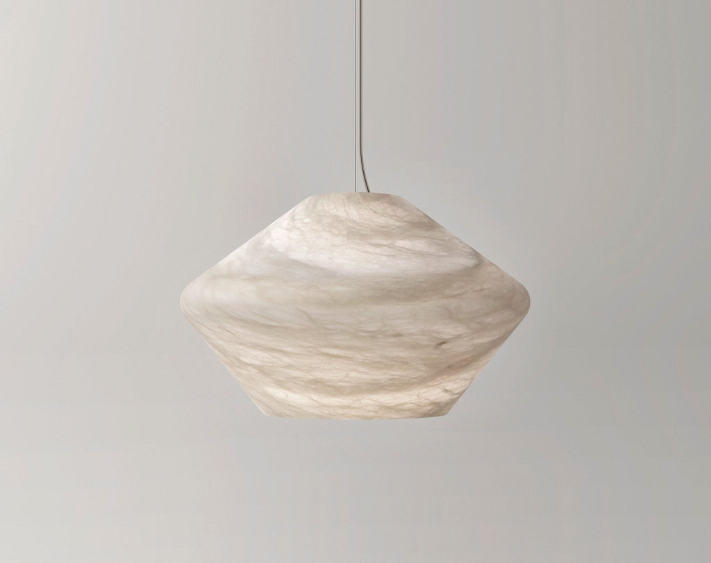 Alabaster Veil Pendant Light