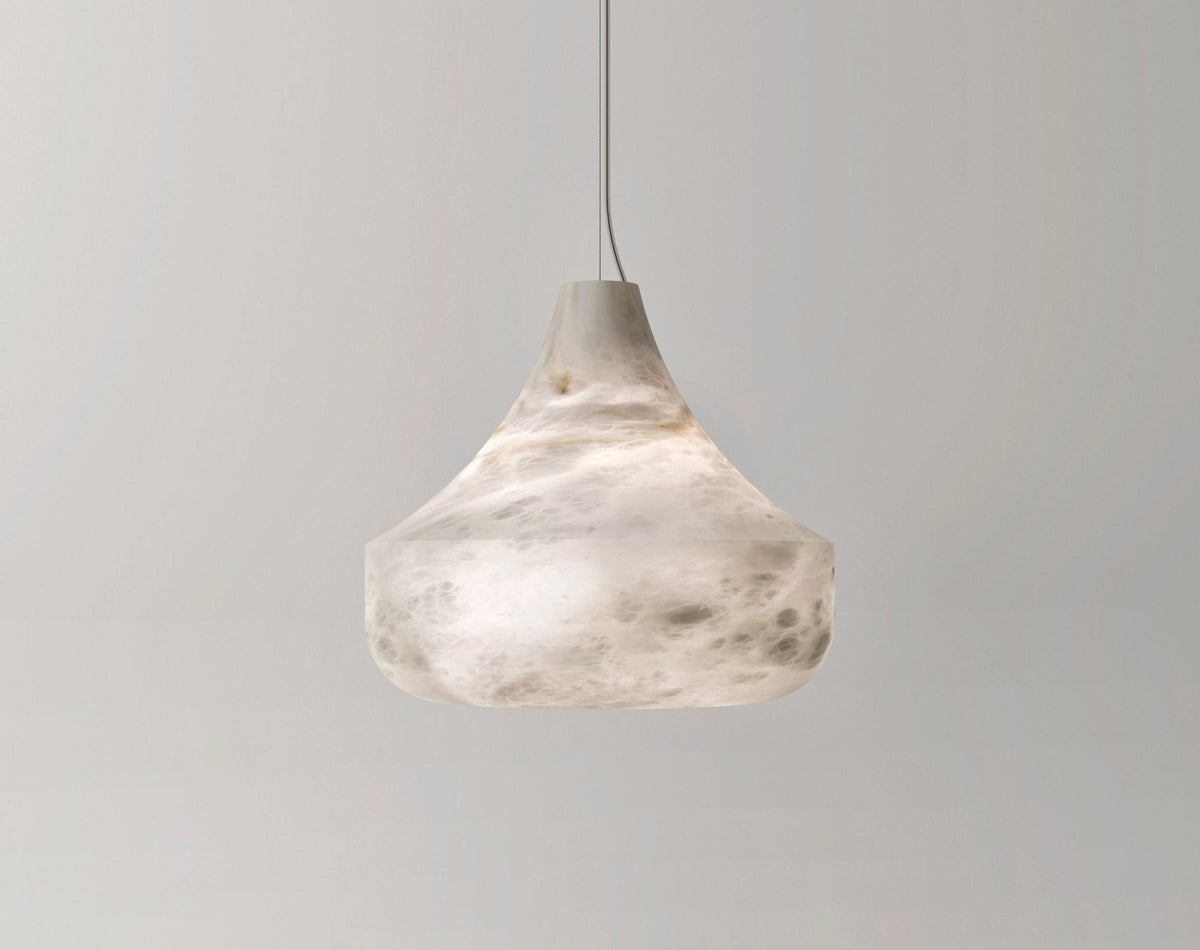 Alabaster Veil Pendant Light