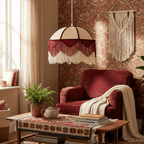 Cremisi Fringe Dome Pendant Light