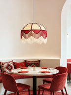 Cremisi Fringe Dome Pendant Light