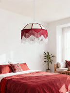 Cremisi Fringe Dome Pendant Light