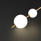 Vertical Globe Pendant Lamp