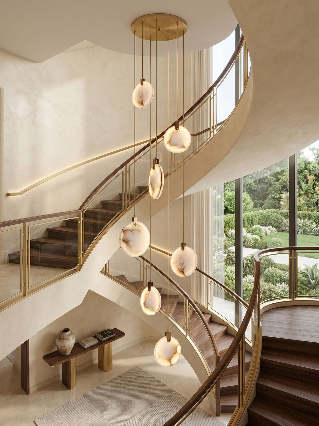 Harvest Alabaster Pendant Lamp
