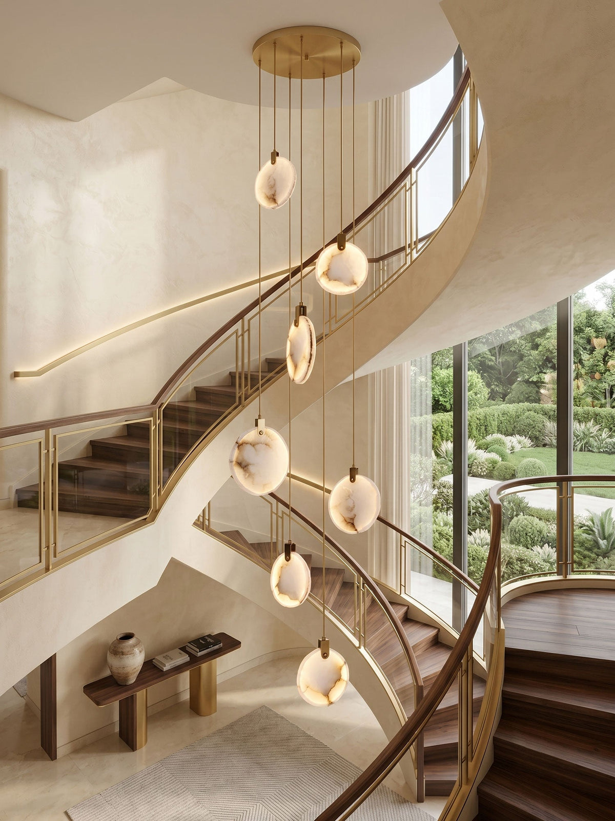 Harvest Alabaster Pendant Lamp