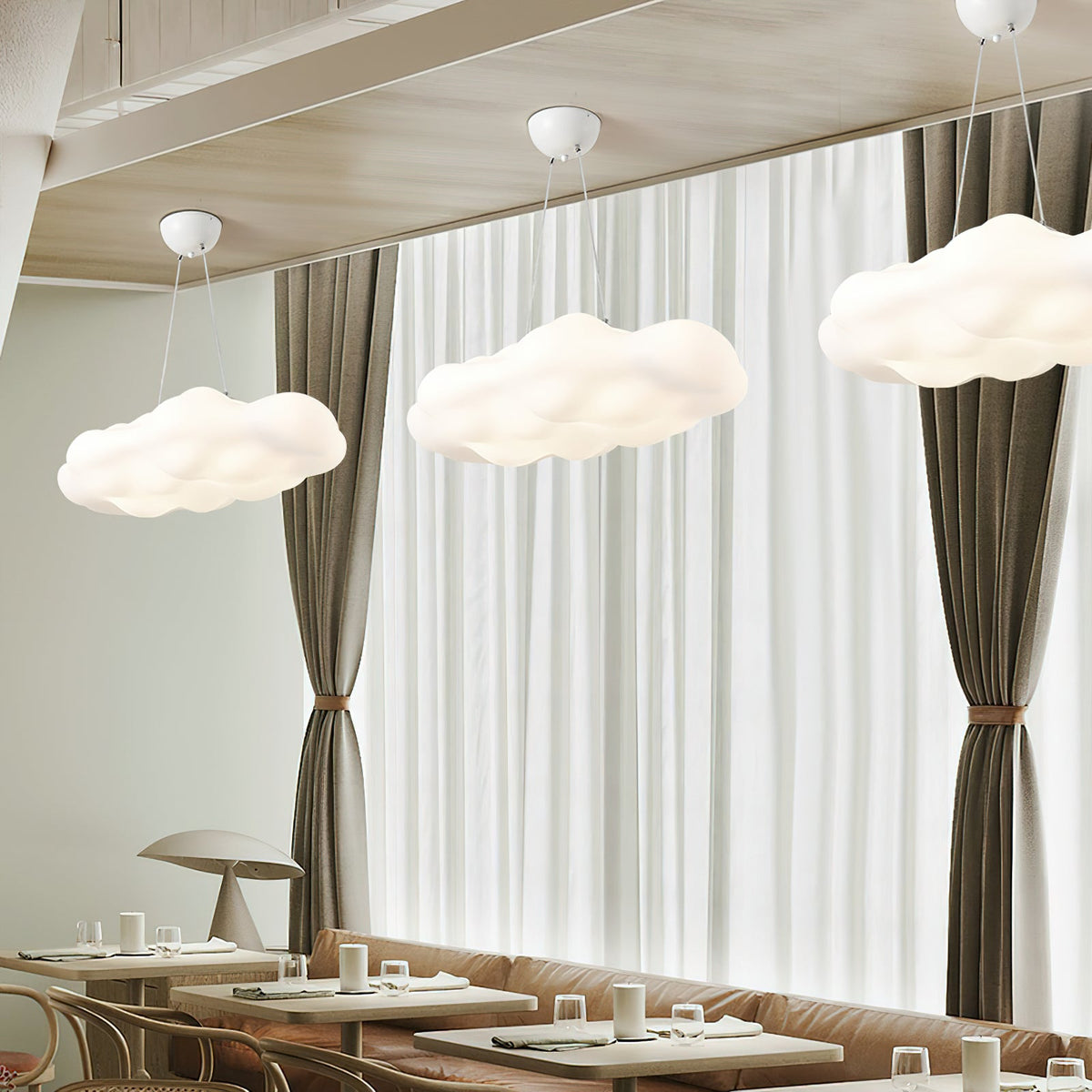 Floating Cloud Pendant Light