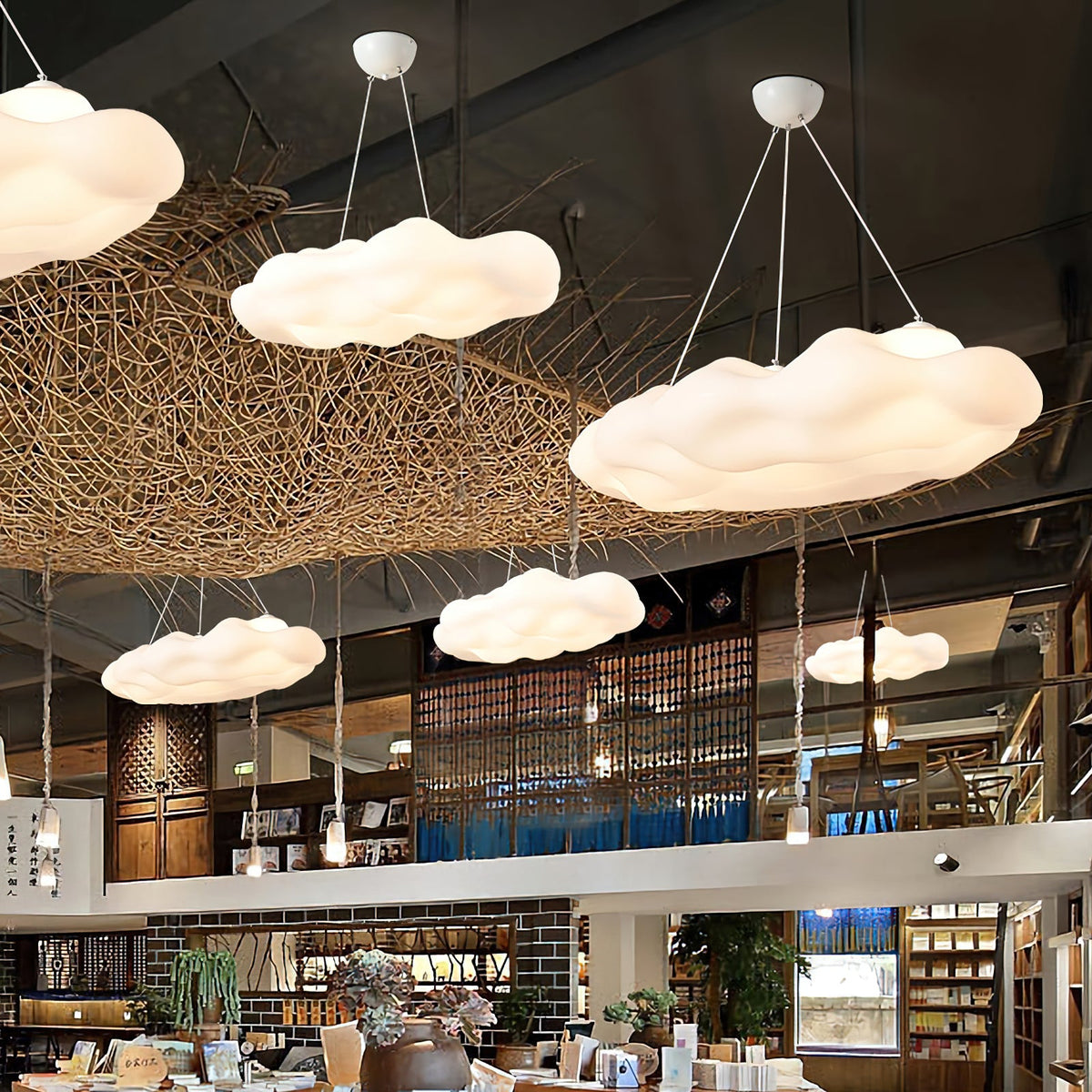 Floating Cloud Pendant Light