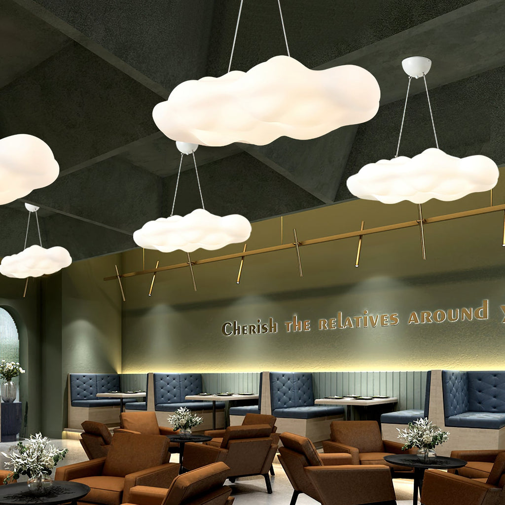 Floating Cloud Pendant Light