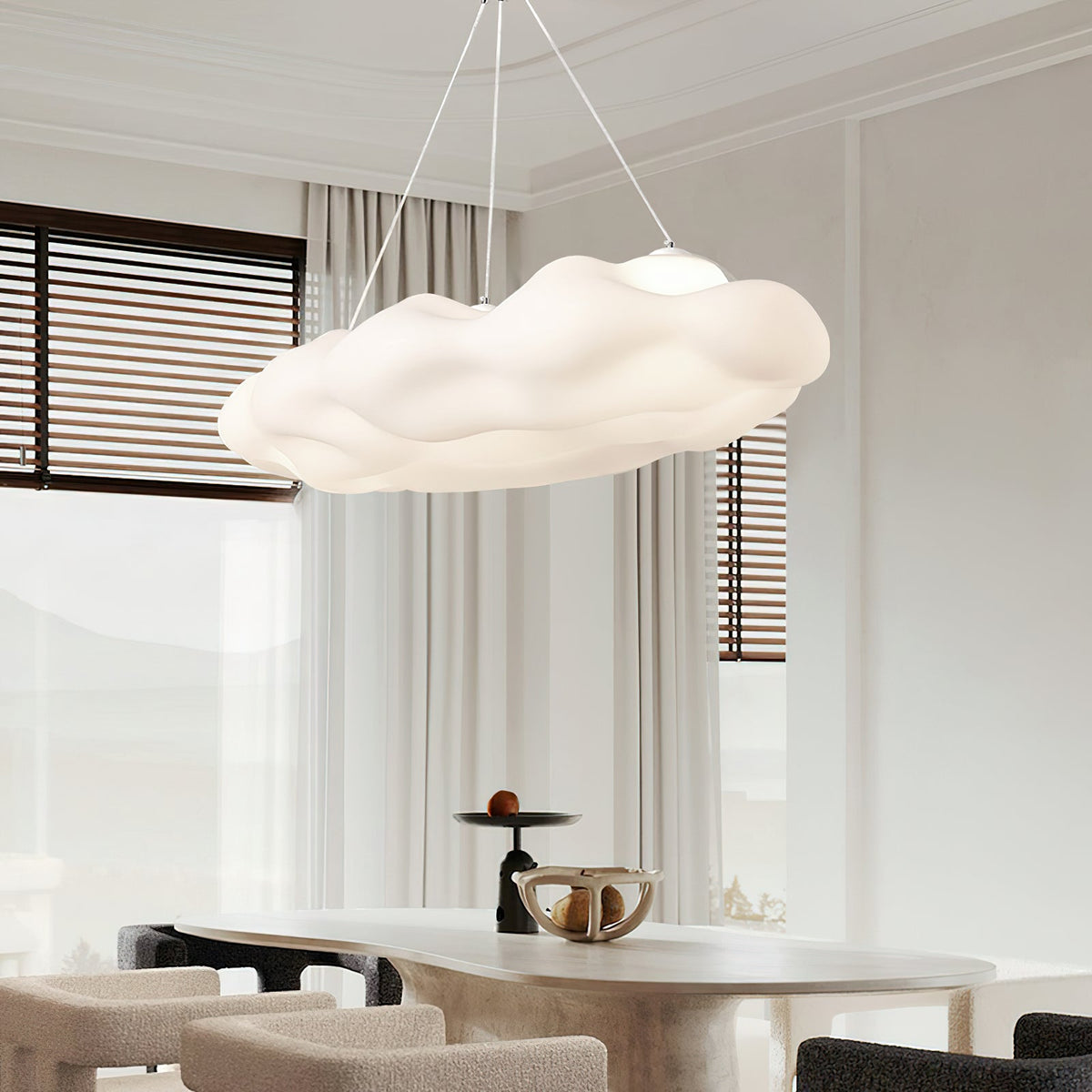 Floating Cloud Pendant Light