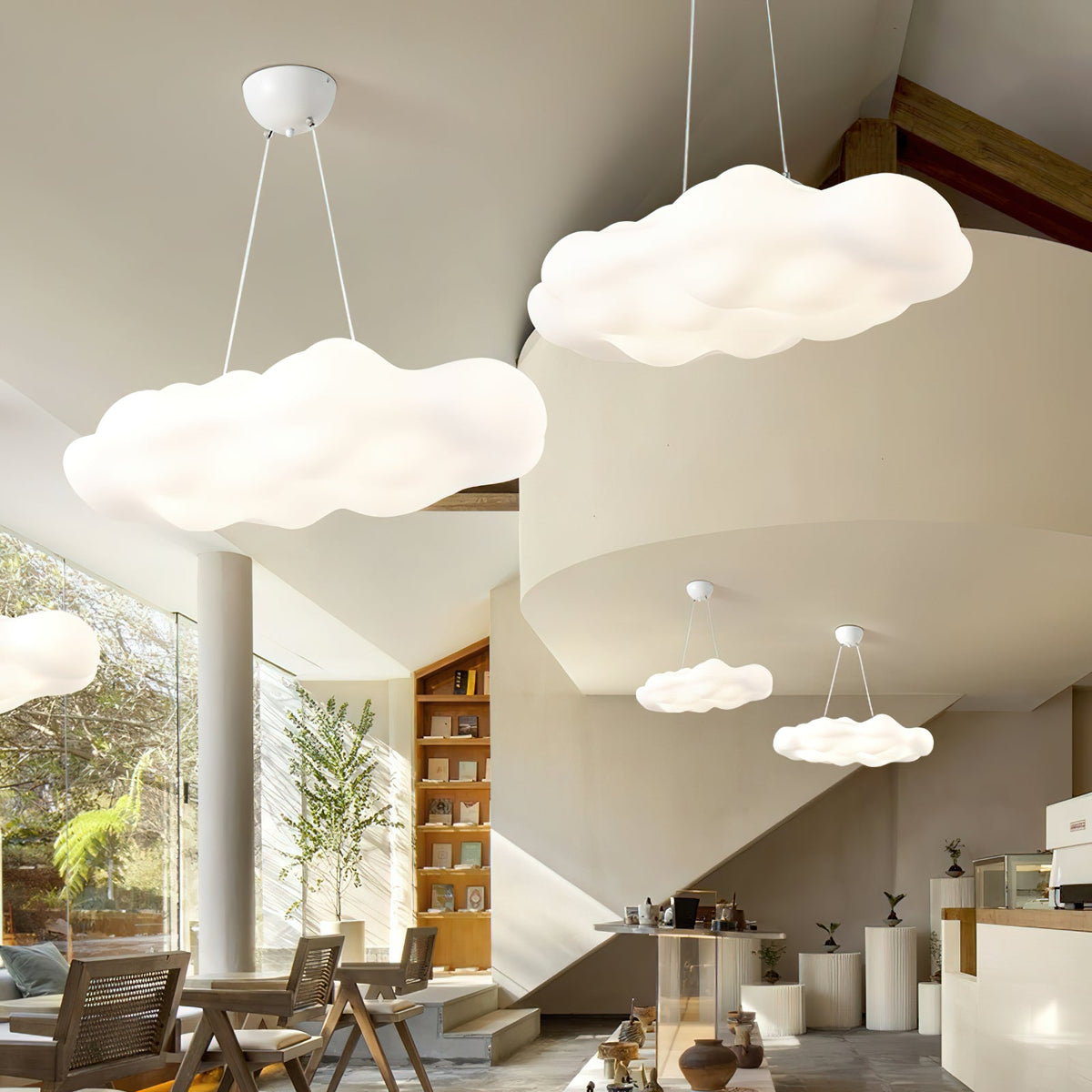 Floating Cloud Pendant Light