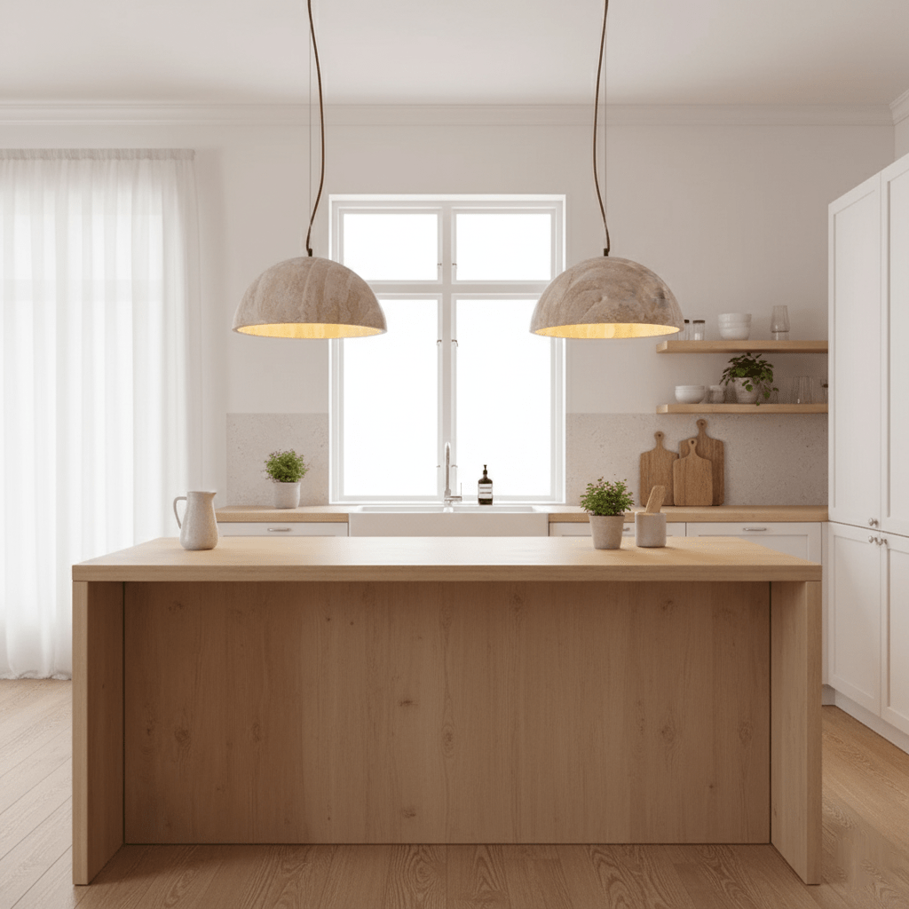 Crescent Glow Pendant Lamp