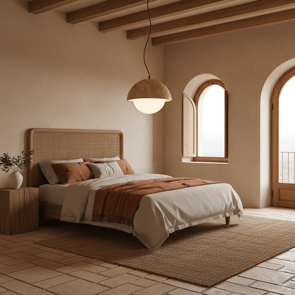 Crescent Glow Pendant Lamp