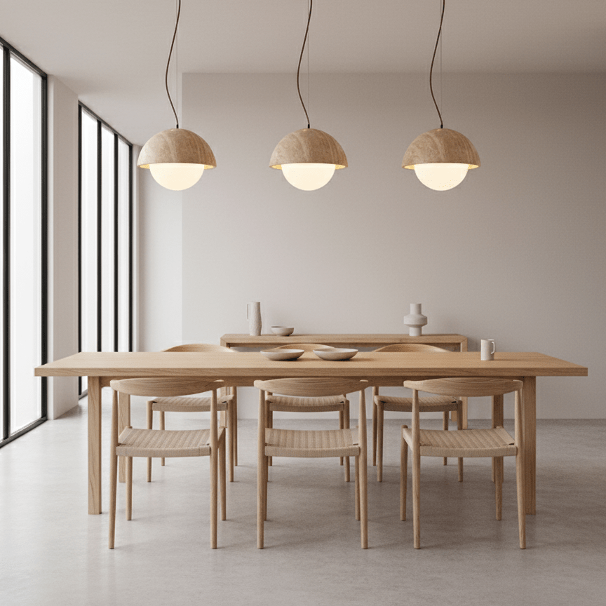 Crescent Glow Pendant Lamp