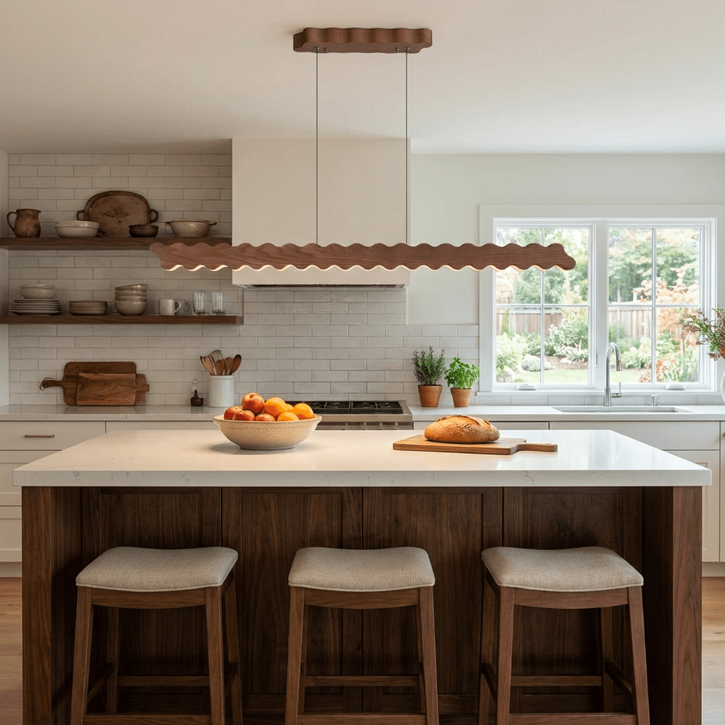 Undara Wave Linear Pendant Lamp