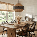 Jute Rattan Woven Pendant Lamp