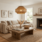 Jute Rattan Woven Pendant Lamp