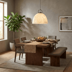Aurelian Alabaster Dome Pendant Light