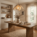 Lotus Petal Plant Fiber Pendant Lamp